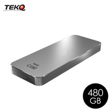 TEKQ CUBE 480G Thunderbolt 3 PCIe NVMe M.2 SSD 外接式固態硬碟 太空灰