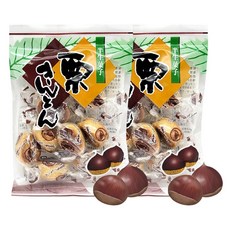 마루이치 쿠리킨톤 70g 밤만쥬 옛날과자 추억의만쥬, 2개