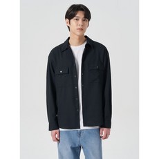 매장정품 에잇세컨즈 8SECONDS 강연사 아웃포켓 셔츠 다크 그린 (424464LY2M) 424464LY2M 205662