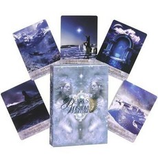 女巫卡塔牌屋 - 10.3*7.2cm智慧之珠神諭卡 桌遊 卡牌遊戲 英文桌遊 占卜Pearls of Wisdom O, 1個, 智慧之珠神諭卡