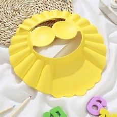 아기 캡 목욕 방지 샴푸 물 목욕 보호 귀 용품 튐, 1개, 3귀보호샴푸캡-핑크
