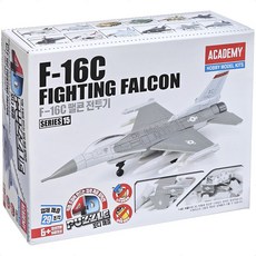 포디퍼즐 F-16C 팰콘 전투기 조립 아카데미과학 프라모델 4D퍼즐 80191, 1개