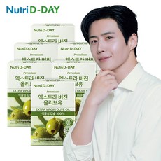 뉴트리디데이 프리미엄 엑스트라 버진 올리브유 30캡슐 x 6개 6개월분, 1개