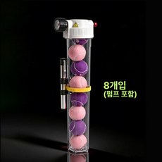 테니스볼압력유지 경량 이동 세트 압력계 4구 용기, 1개, 테니스 공 미포함 B