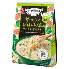 아지노모토 수프델리 연어와 시금치 크림수프 파스타