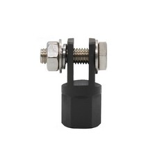 1/2 인치 드라이브 또는 임팩트 렌치 도구와 함께 사용하기위한 가위 잭 어댑터 1/2 인치 IJA001 자동차 수리 도구, 01 black, 1개