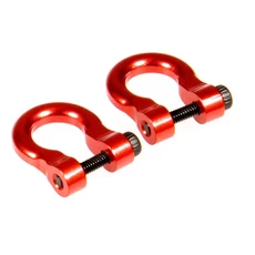 AXSPEED 알루미늄 합금 트레일러 견인 걸쇠 후크 Axial SCX10 1/10 RC 원격 제어 크롤러 자동차 업그레이드, 12 4693