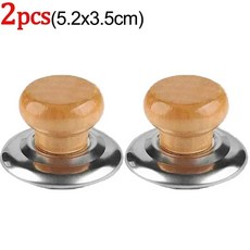 1/6pcs 주방 도구 교체 가능한 범용 냄비 뚜껑 손잡이 Anti Scalding 액세서리, A 2PCS