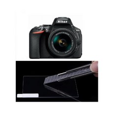 니콘 D5600 카메라 선명한 화면 기스 방지 강화유리 필름