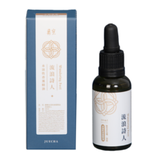 JUECHA流浪詩人水溶性香薰精油30ml，適用香氛機、泡澡，舒緩壓力，享受寧靜, 1個, 30ml, 流浪詩人