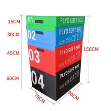 하루의정 뜀틀 체육교구 1개 스폰지뜀틀 구름판, 스텝형점핑박스