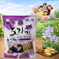 온가족을 위한 간식 홍삼인 도라지 생강 젤리, 300g, 1개