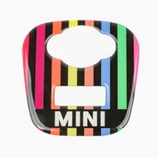 [모터스파이] 미니쿠퍼 호환 3세대 F55 F56 시거잭 AUX 억스 USB 테두리 포인트 에폭시 스티커, 컬러풀