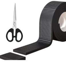 고탄성 EVA 미끄럼방지 테이프 3종 세트 (의자 다리 보호/바닥 스크래치 방지) 전용가위 증정, 1개