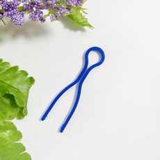 플라스틱 보빈클립 실클립 보빈클립 실밥 빠짐 방지 컬러, 블루, 7cm, 1개