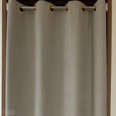 아일렛커튼 그레이 현관커텐 공간커텐 가림커튼