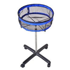 탁구공 바구니 탁구장 전문 픽업 장치 볼 바스켓 이동식 훈련 레슨용 볼박스 1. 원형 볼 바스켓 + 볼 5개, 6. 원형 볼 바스켓 + 덮개 + 볼 픽업막대