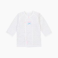 압소바 여름 여아 신생아 꽃무늬 면소재 배내 저고리 / 릴리 저고리 AYB10105