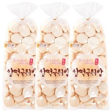 근영제과 쌀떡국튀밥 이유식 아이 떡뻥 떡튀밥 촉감, 120g, 3개