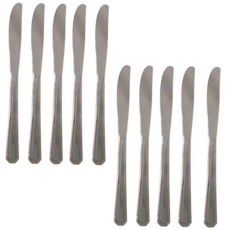 양식기칼 양식기나이프 양식칼 스텐 x10p (21.4cm)땡땡이나이프 59000EA 1EA, 본상품