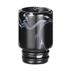 커피머신 드립 커넥터 팁1조각 510 드립 팁 교체 수지 커넥터 커버 커피 기계 용 Tfv8 Tfv12 탱크, 01 BK, 1개