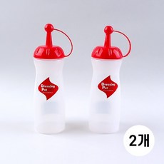 일본 나카야 레드 드레싱포트 업소용 소스통 간장병, 2개