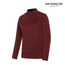 간절기겨울용 김영주스포츠 여성 기모 집업 카라 티셔츠 WT06