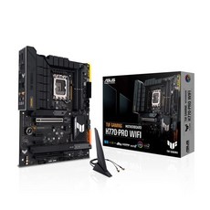 ASUS INTEL 13.12세대 LGA1700 대응 H770 탑재 ATX 마자 보드 TUF GAMING H770-PRO WIFI국내 정규 대리점품, 상세페이지 참조