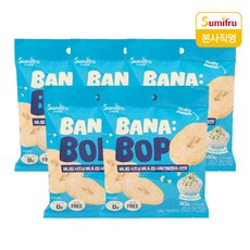 스미후루 바나밥 시즈닝 바나나칩 (샤워크림앤어니언맛), 5개, 40g