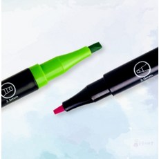 꼼블리마켓 캘리그라피 펜세트 캘리그라피배우기, 6색