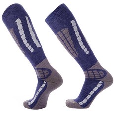 Pure Athlete 스키 양말 따뜻한 메리노 울 - 최고의 가볍고 얇은 스노보드 여성 남성 165762