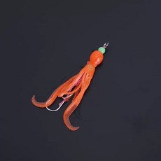 NotNormal 章魚軟餌 擬真造型軟質誘餌 路亞釣魚敲底專用, A, 1個, 6.65g