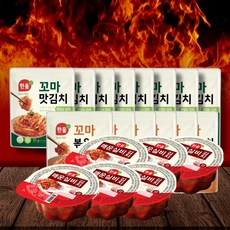 한울 편의점 꼬마김치 20봉 맛김치8봉+볶음김치6봉+실비김치컵6개, 1개