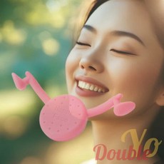 더블요 미소 연습 입꼬리 올리기 입꼬리기구 미소교정기 미소교정, 02미소연습-브라운, 1개