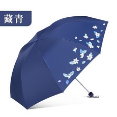 天堂傘 晴雨傘 黑膠防紫外線 摺疊遮陽傘 成人小清新