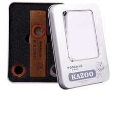 WOODMAN KAZOO 實木卡祖笛 附贈笛膜, 1個, 正常品