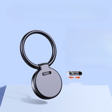 휴대용 음성 녹음기 초소형 키체인 원터치 자동 음성 감지 소음 감소 회의 강의 인터뷰 장비, 4GB 40시간, 아이폰14 이하 OTG