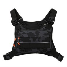 多功能迷彩戰術胸包 戶外運動騎行釣魚路亞背包, 天蠍,20L以下, 1個