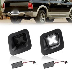 Gempro LED License Plate Light For 2003-2018 Dodge RAM 1500 2500 3500 Pickup Truck 6000K White X