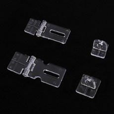 인프마켓 아크릴 걸 고리 서랍문고리 문걸쇠 여닫이문고리, 1) 소, 1) 소, 1개