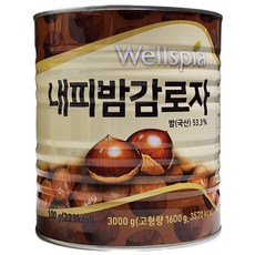 내피밤감로자 3KG 보늬밤 설정 국산통밤, 1개