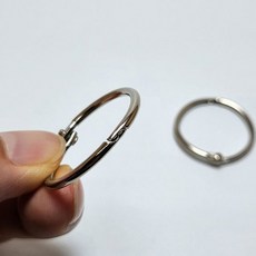 오링 단어장링 단어장DIY링 카드링 30mm 10개, 본상품