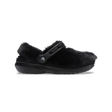 crocs 卡駱馳 經典毛絨鞋/207303-001, 250(M6/W8)
