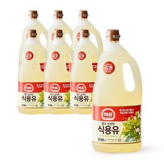 해표 식용유, 1.5L, 7개