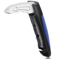 노인을 위한 3 in 1 자동차 문 손잡이 다기능 자동차 문 손잡이 노인 이동 보조 자동차 손잡이, Blue and Black 1PCS