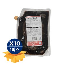 태원식품 잭다니엘 소스 태원 식품 1k x10업소용 식자재 식당용 단체 급식용 식재료 대용량, 1kg, 10개
