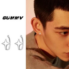 남자 귀찌 귀걸이 귀안뚫는 링귀찌 이어커프