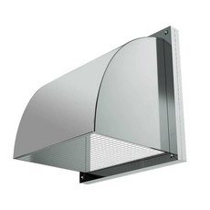 환풍기커버 스테인레스 레인지 환풍기 배기구 커버 덕트, B. 6인치 메시 없음개구부25cm