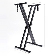 받침대 가야금 거문고 스탠드 전자 피아노 수직 악기 거, 1개, 표준 모델