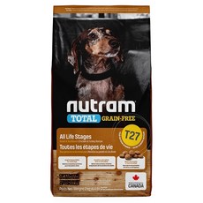 nutram 迷你/挑嘴犬用 無穀全能系列 小顆粒飼料, 1袋, 2kg